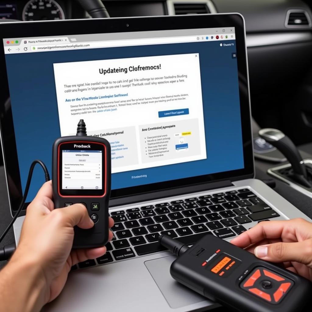 Updating Car Diagnostic Tool Software