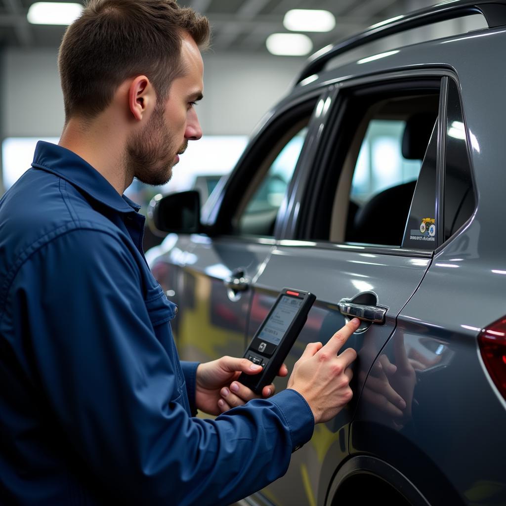 Technician Training with Car Diagnostic Tools