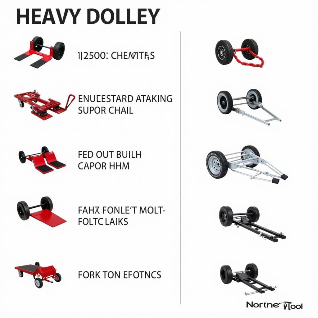 Different Types of Car Dollies Available at Northern Tool