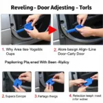 Using a Car Door Adjuster Tool