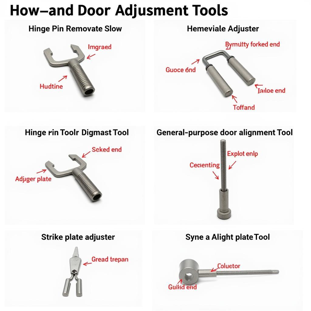 Different Types of Car Door Adjustment Tools