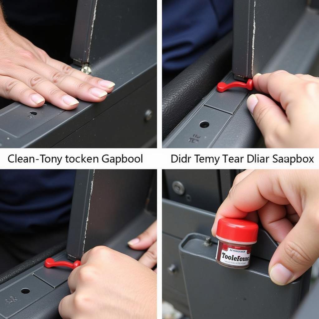 Cleaning and storing a car door gap tool properly to ensure its longevity and effectiveness.