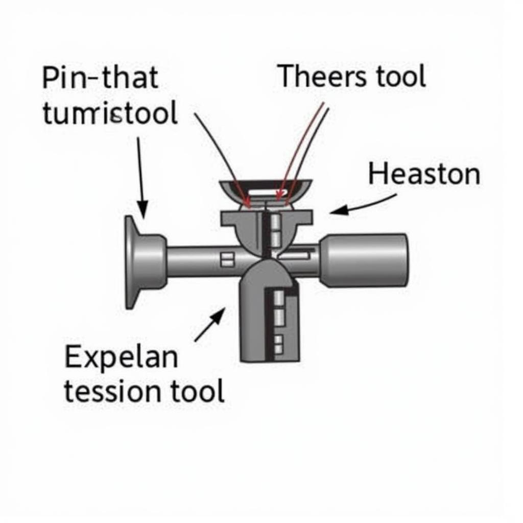 Internal Mechanism of a Car Door Lock