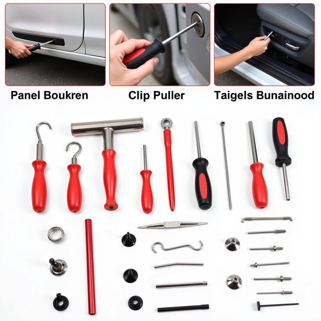 Car Door Panel Removal Tool Kit