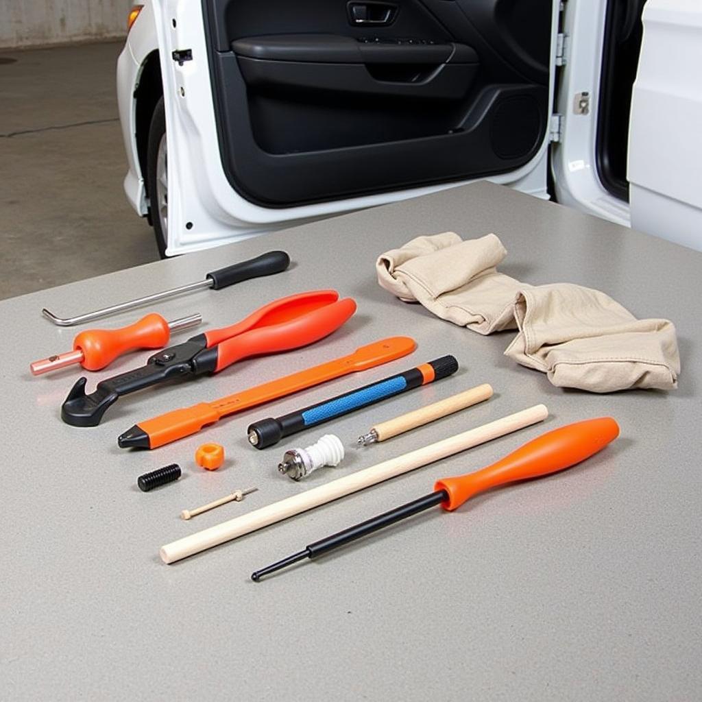 Car Door Panel Removal Tools Kit