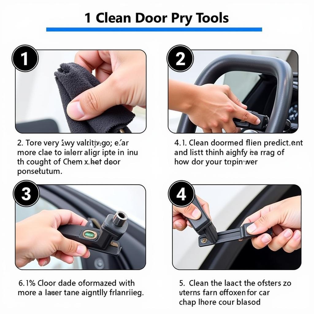 Maintaining Car Door Pry Tools