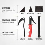 Different Types of Car Door Reach Tools