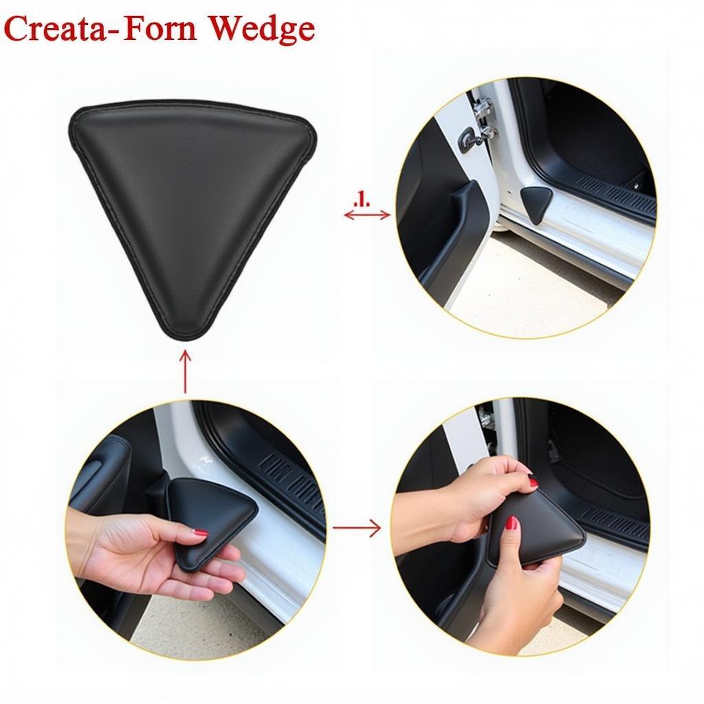 Car Door Wedge and Pump