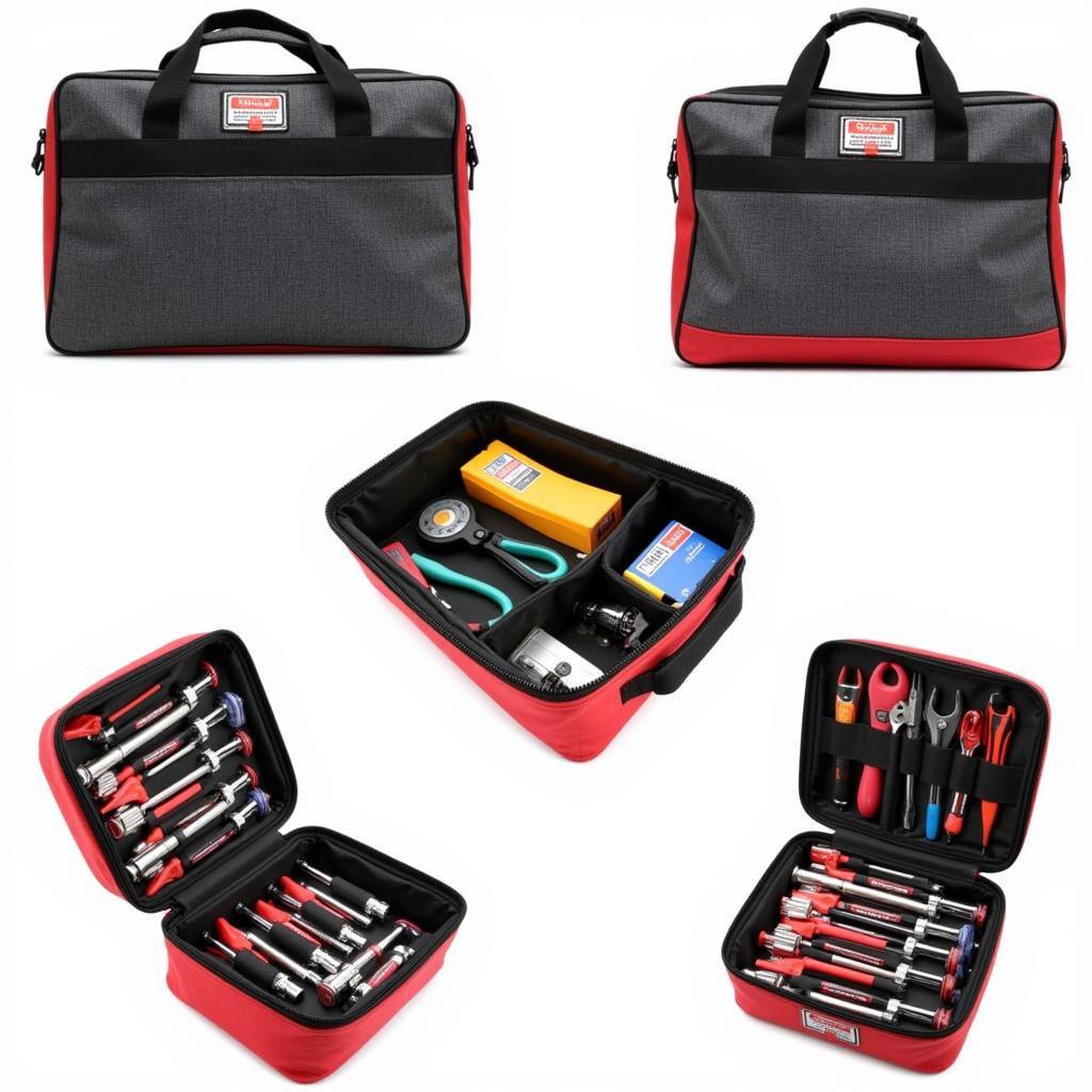 Organizing a car emergency tool bag