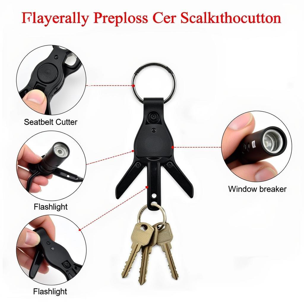 Essential Features of a Car Emergency Tool Keychain