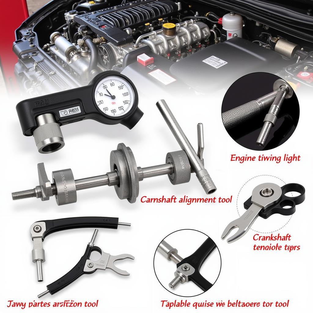 Car Engine Timing Tool Set for Precise Engine Synchronization