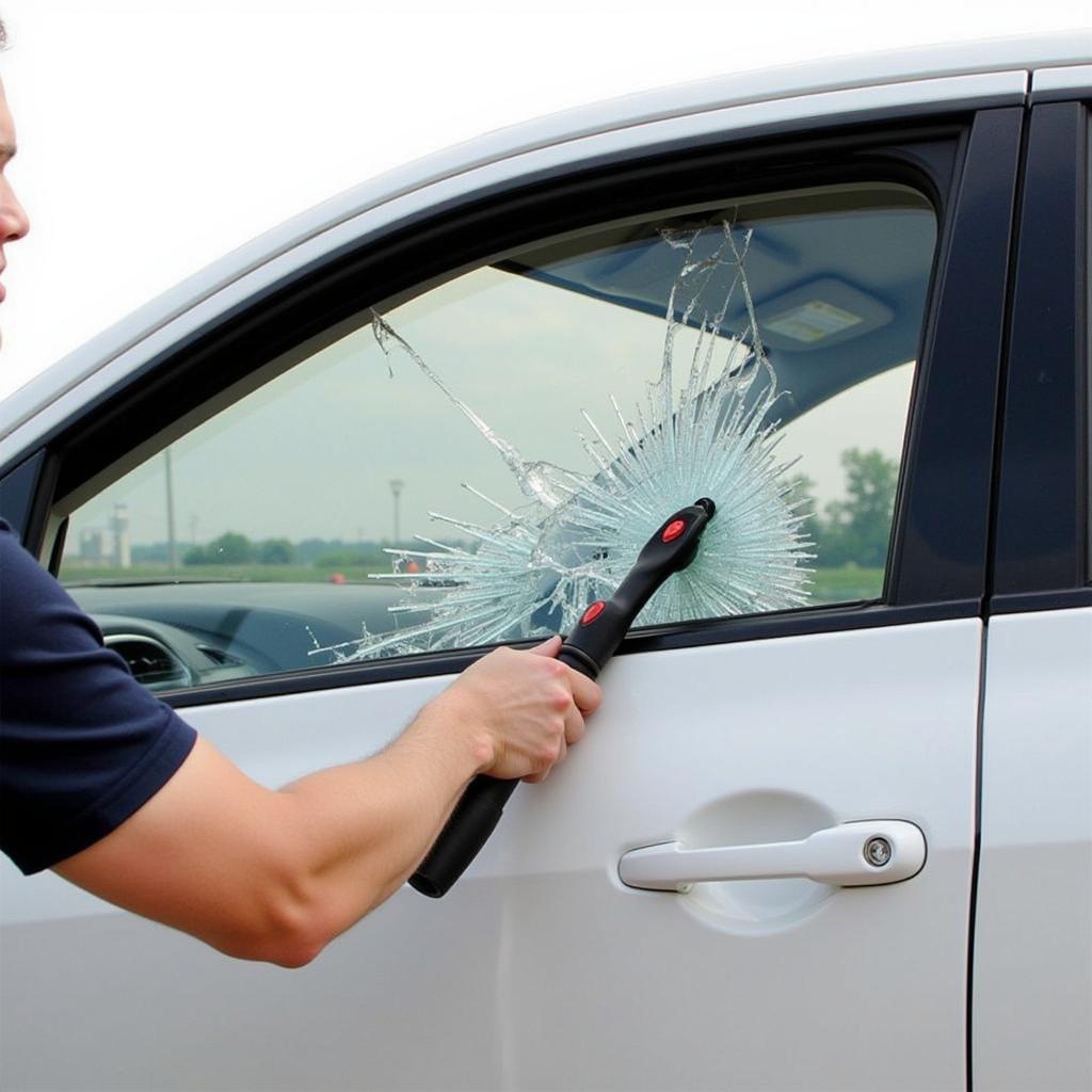 Car Escape Tool In Action