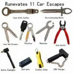 Car Escape Tool Types Available in New Zealand