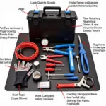 Essential items in a car tool kit