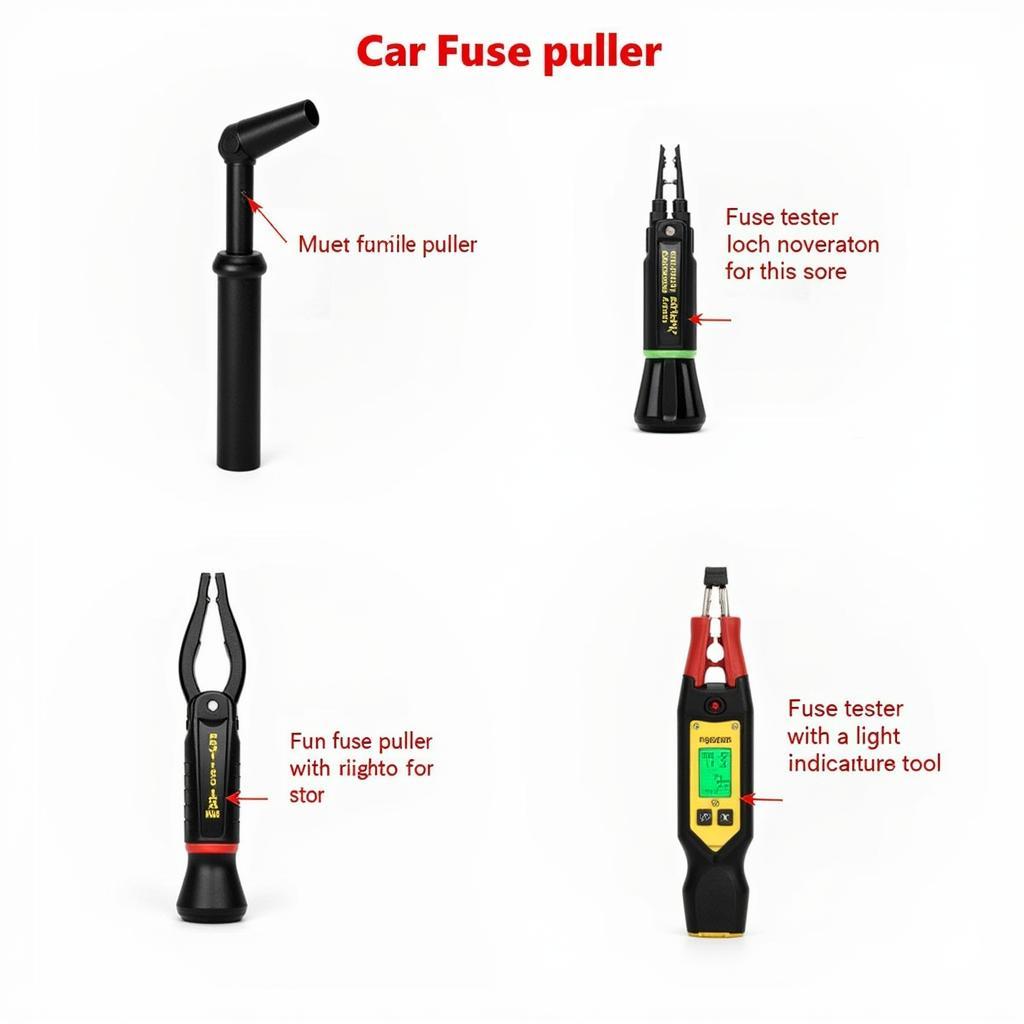 Different Types of Car Fuse Box Tools