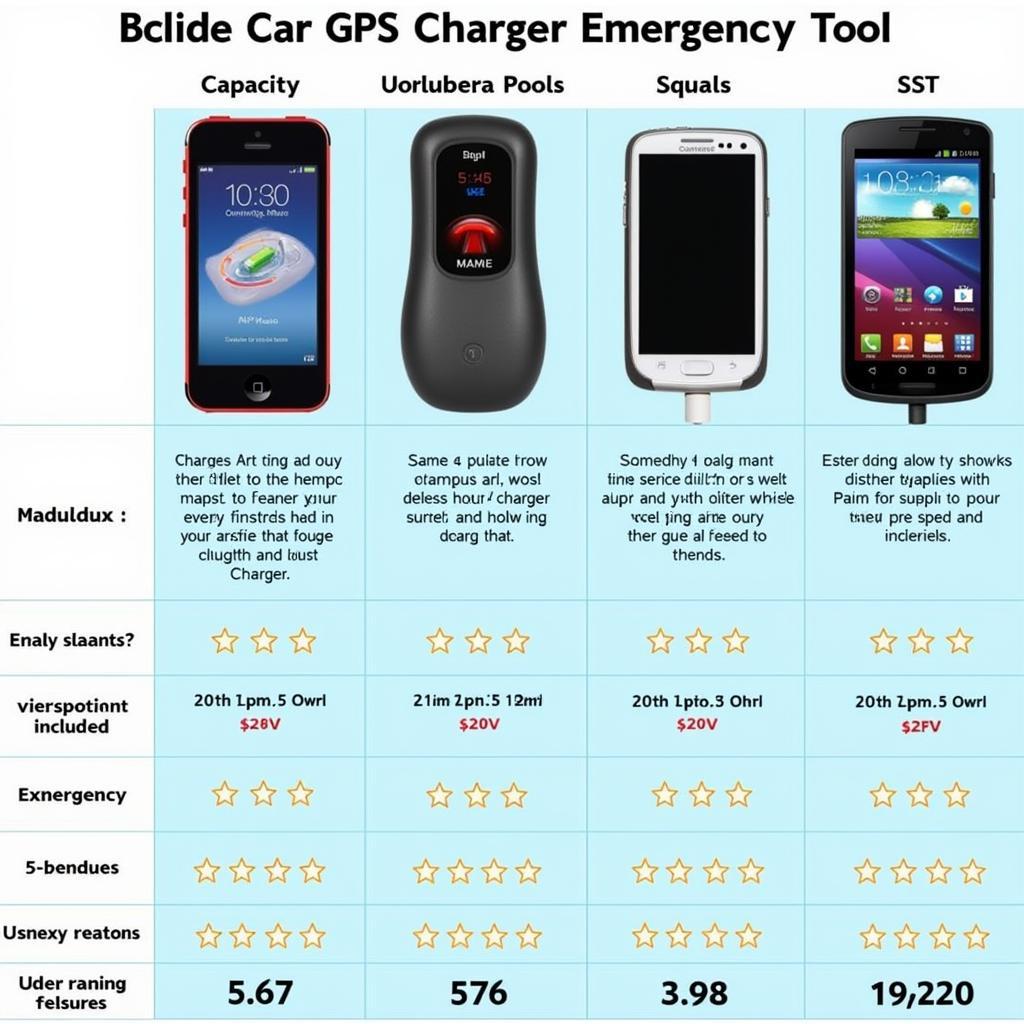 Comparing Different Car GPS Charger Emergency Tools