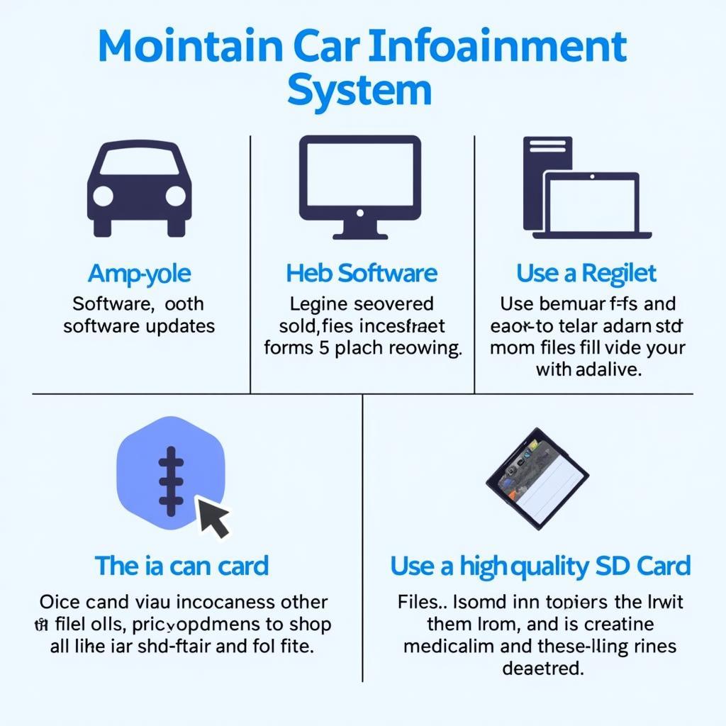 Maintaining Your Car's Infotainment System