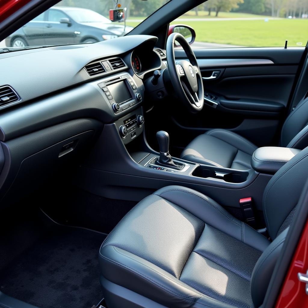 Clean Car Interior After Detailing