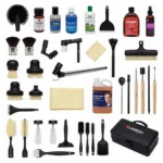 Essential Car Interior Detailing Tools Kit