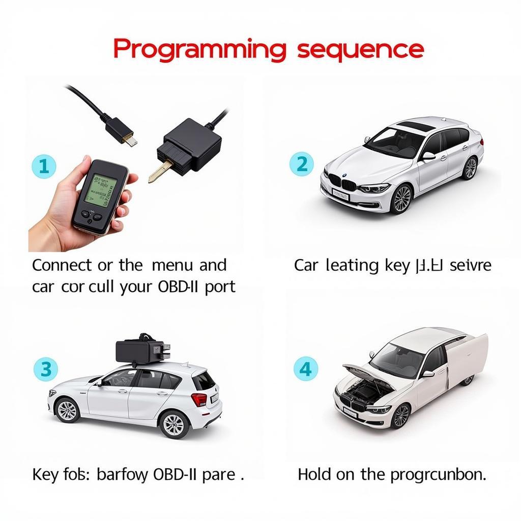 Step-by-Step Car Key Fob Programming Process Using a Handheld Device