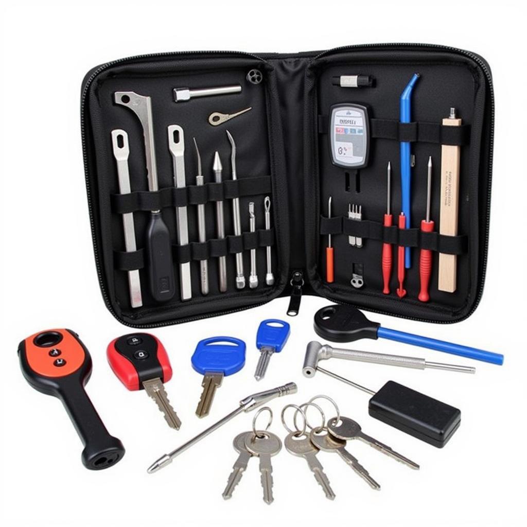 Essential Car Key Tool Kit Bag Contents