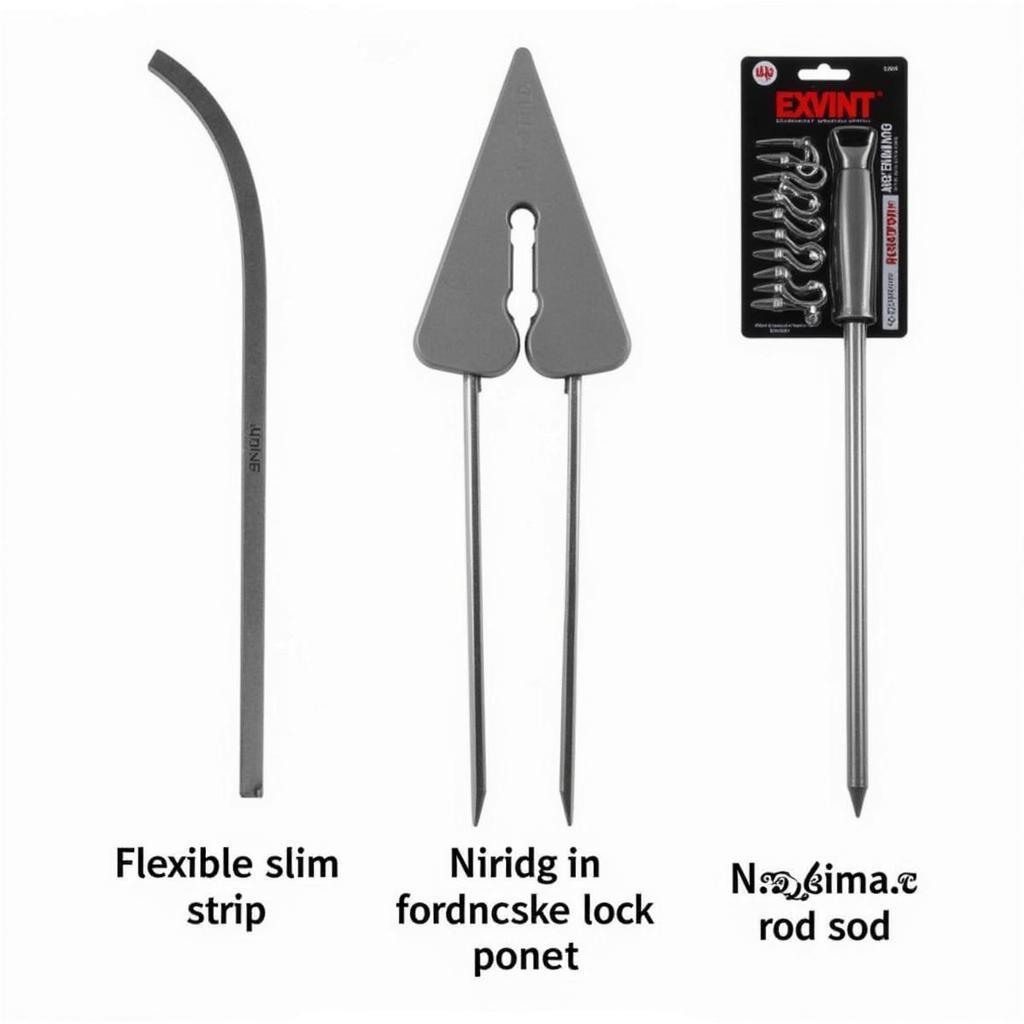 Car Lock Opener Tool Types: Slim Jim, Wedge and Rod, and Lock Picks