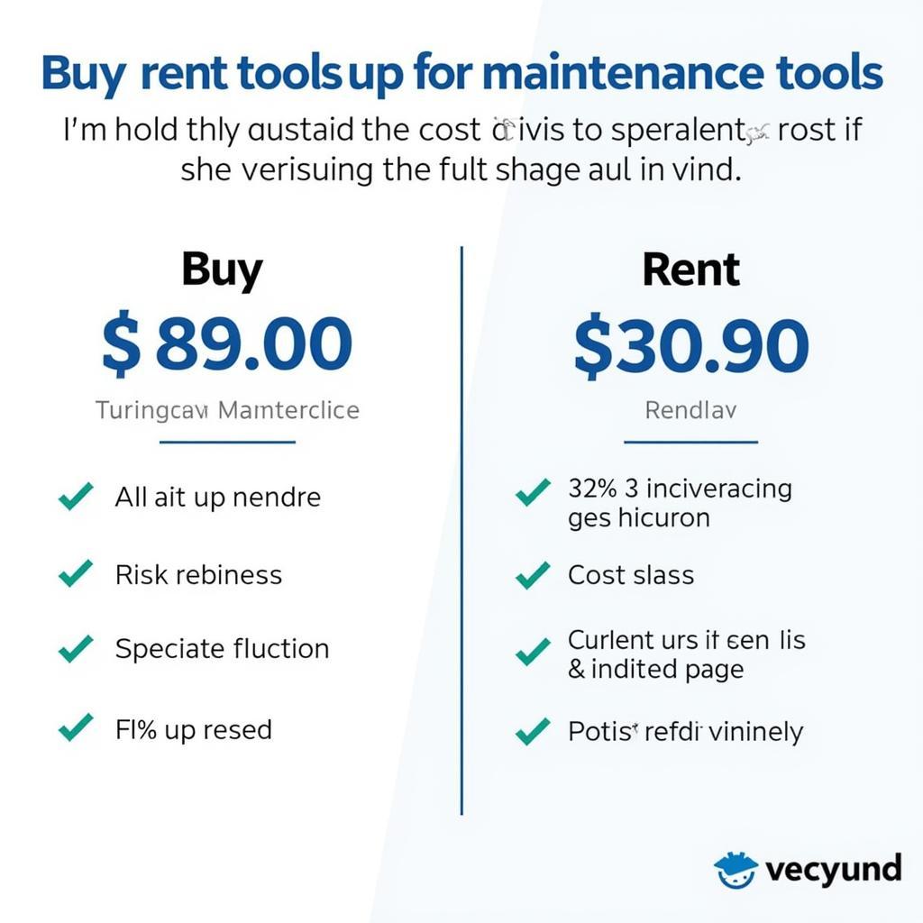 Car Maintenance Tool Hire Cost Savings