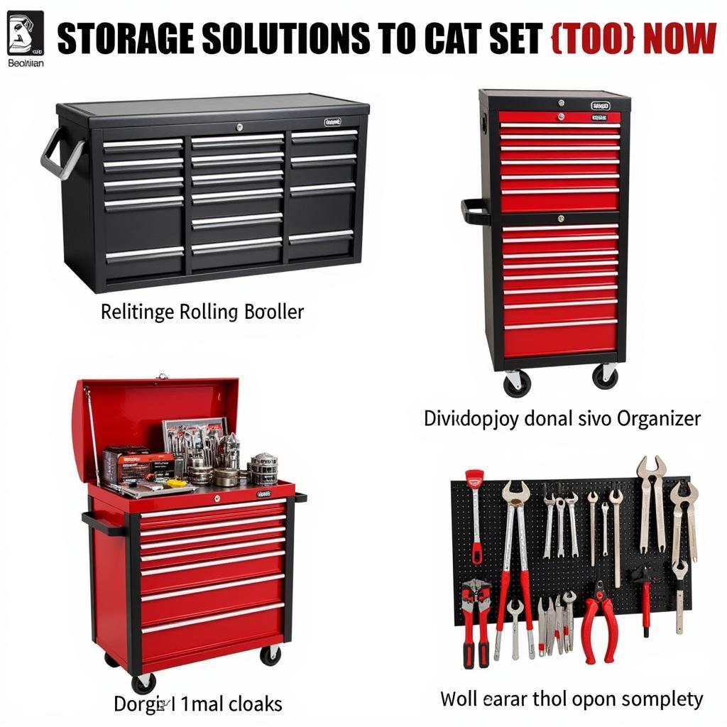 Organized Car Mechanic Tool Set Storage Solutions