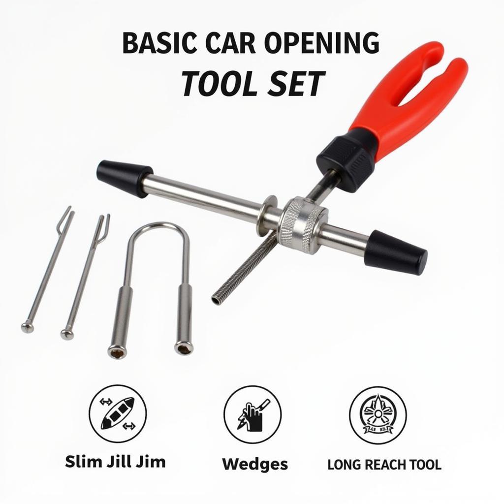 Basic Car Opening Tool Set