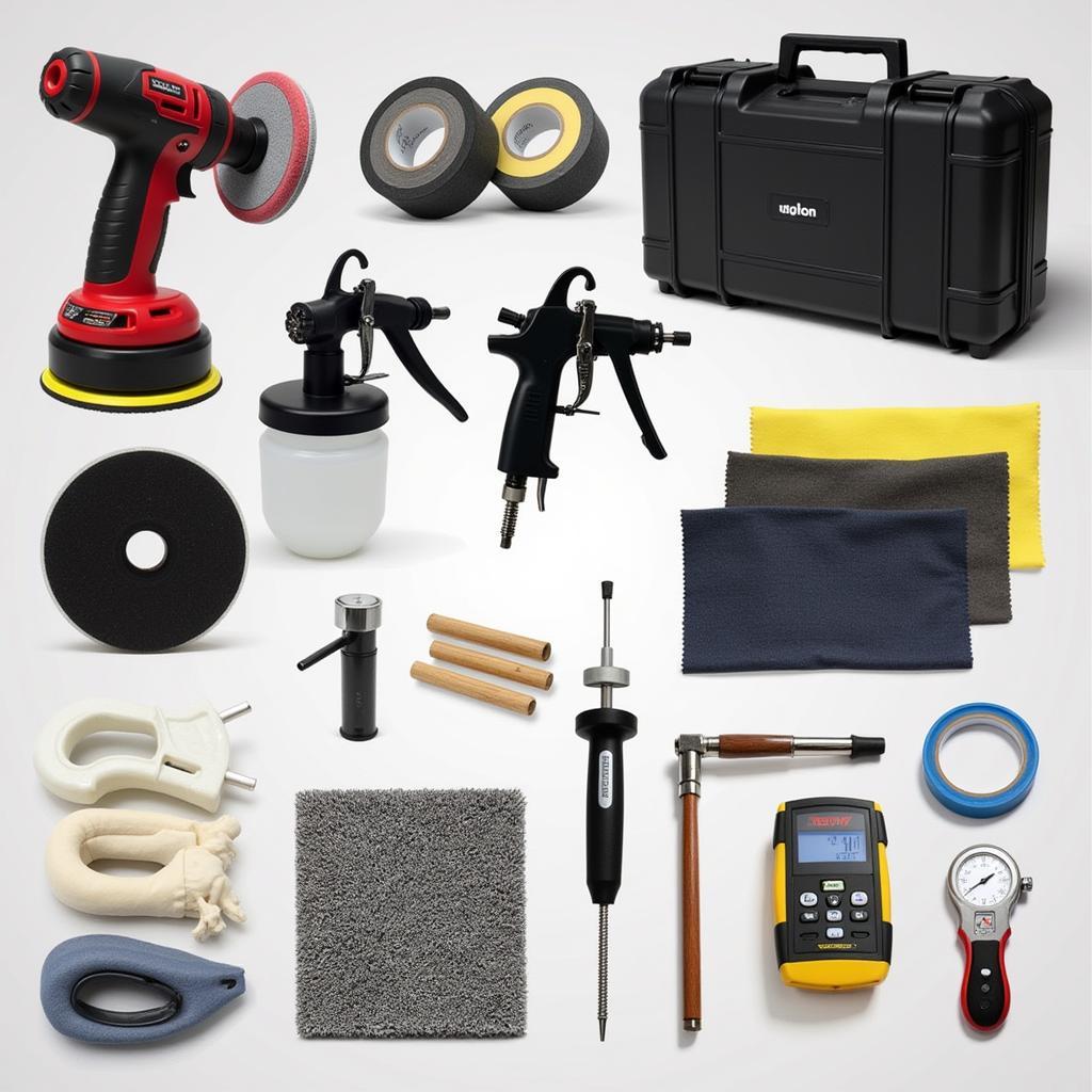 Essential Car Paint Finishing Tools Kit