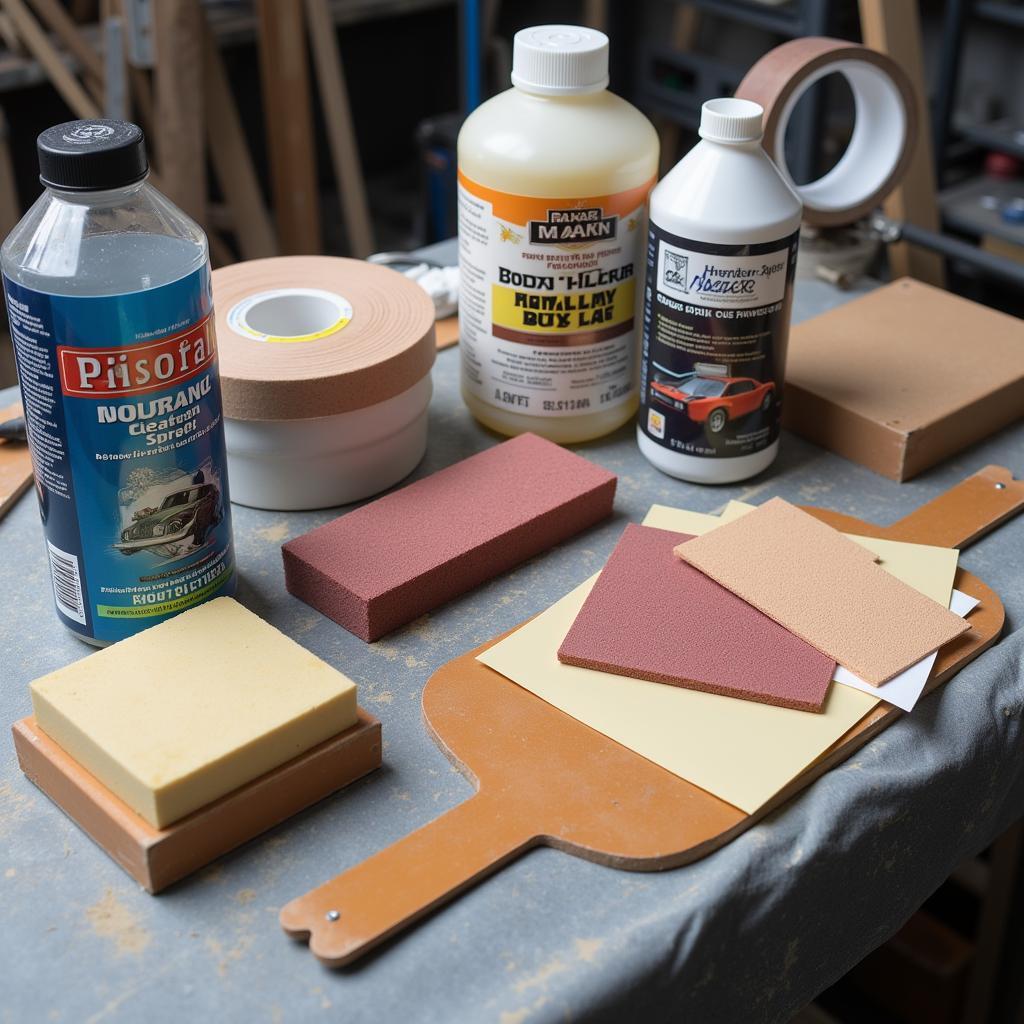 Car Painting Preparation Tools