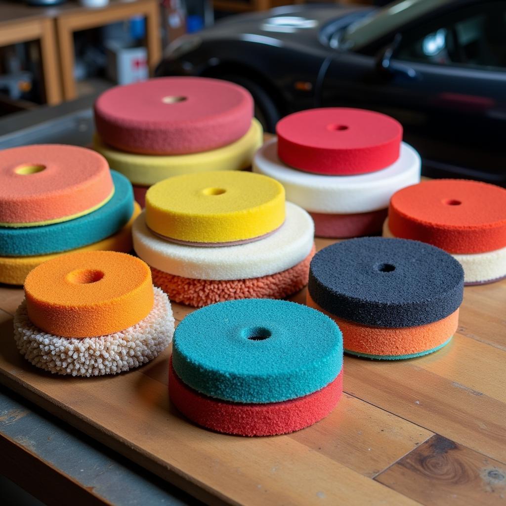 Car Polishing Pads and Compounds Selection