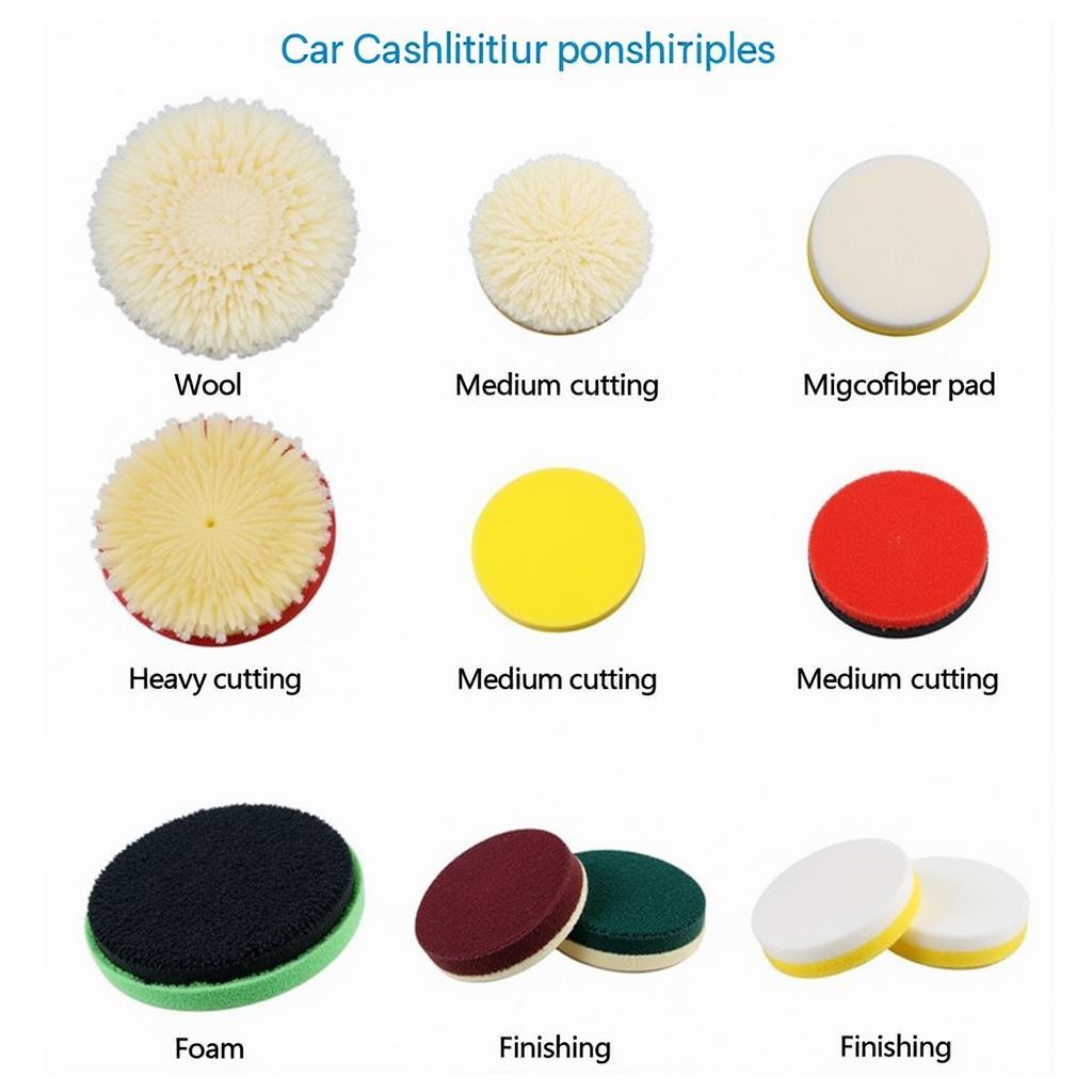 Different Types of Car Polishing Pads