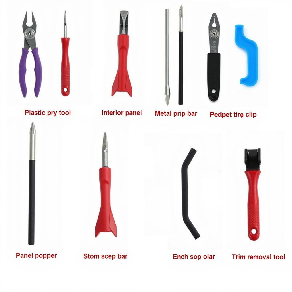 Different Types of Car Prying Tools