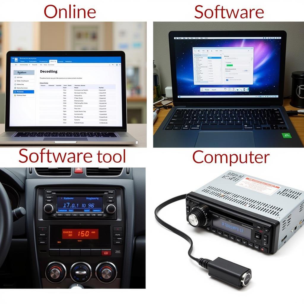 Types of Car Radio Decoding Tools