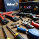 Car radio installation tool kit available at Walmart