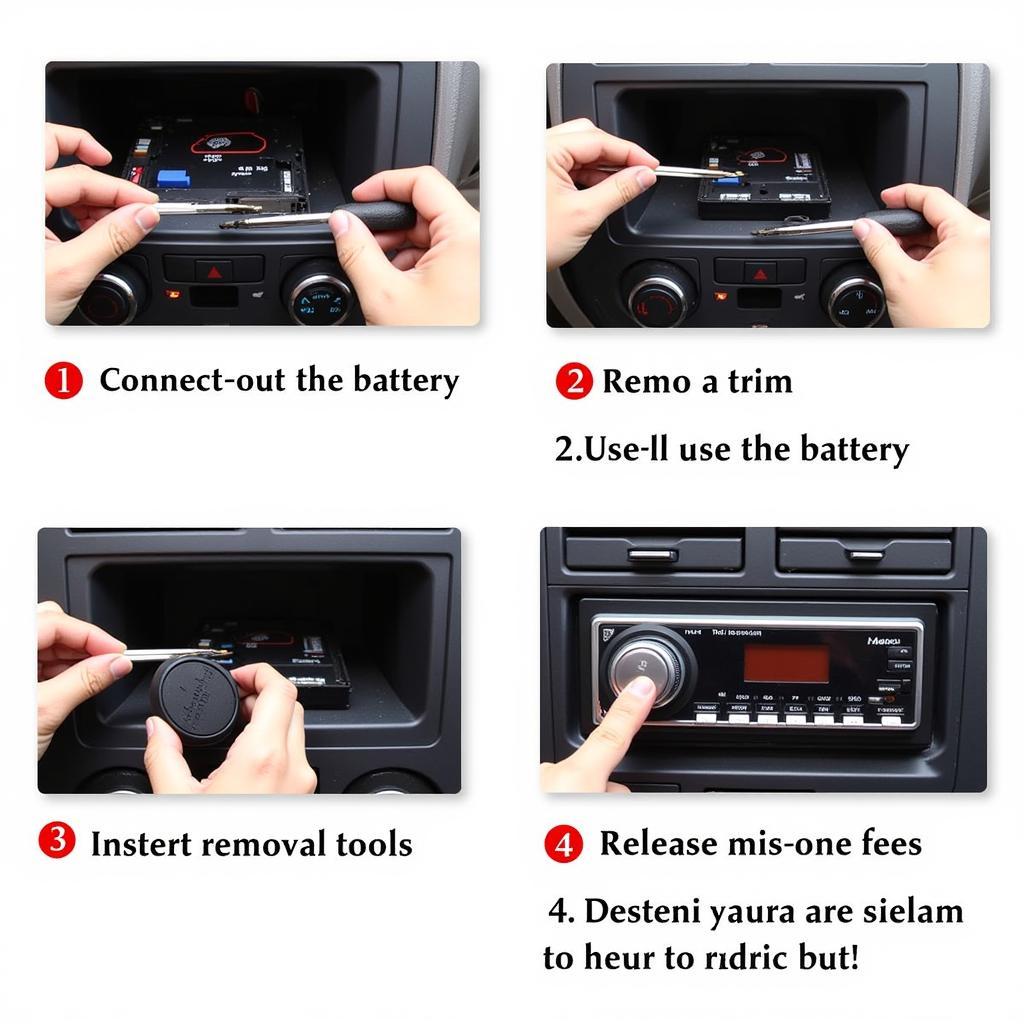 Step-by-Step Guide to Removing a Car Radio with Removal Tools