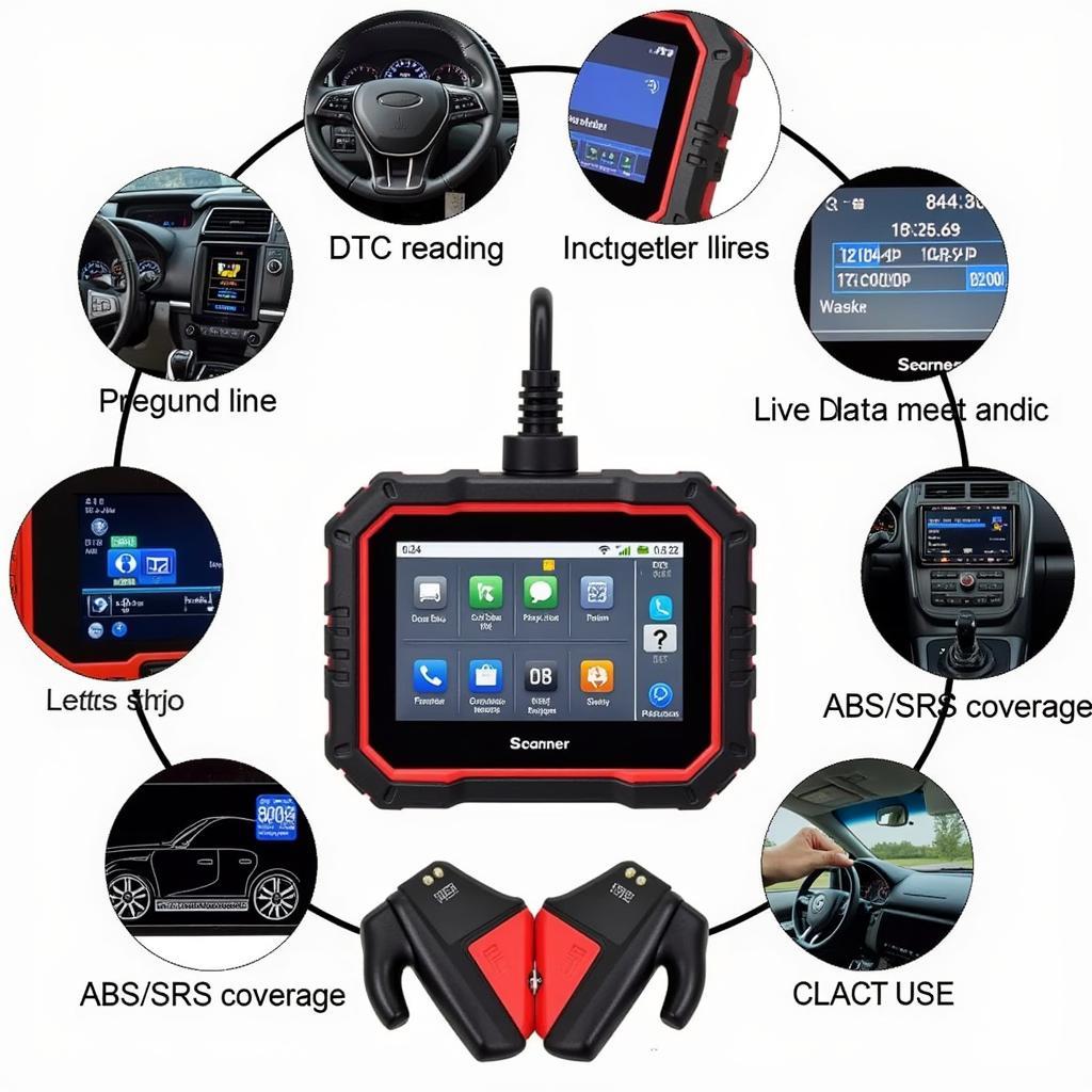 Car Scanner Tool Features Display