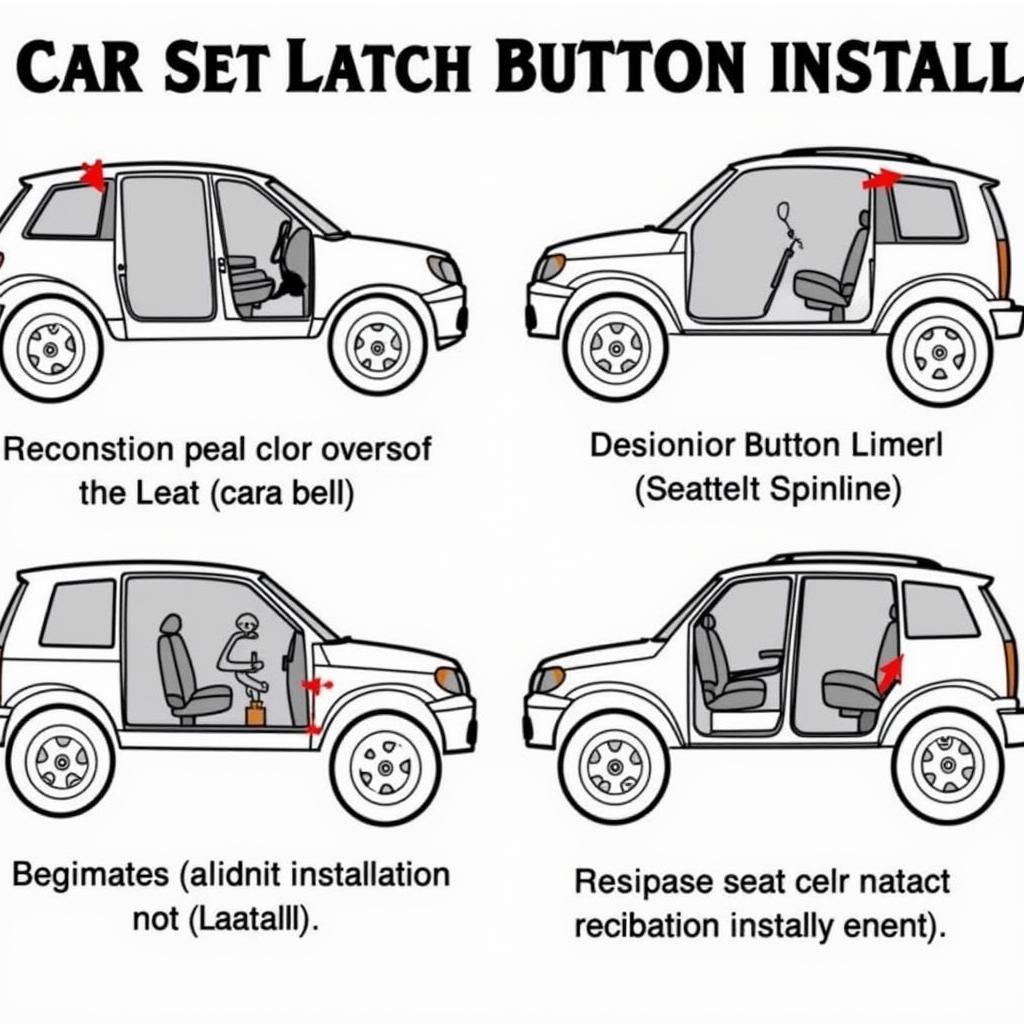 Car Seat Button Location