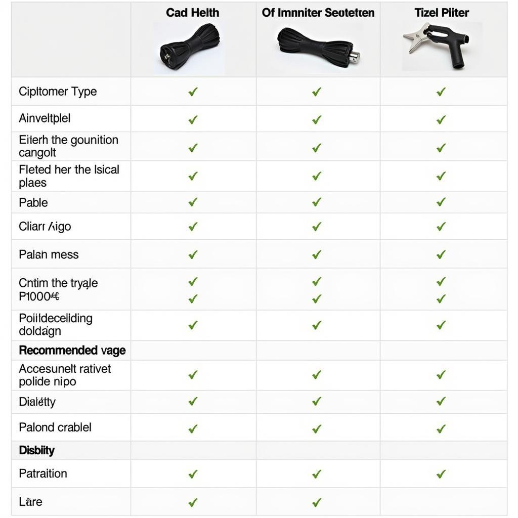 Car Skid Plate Removal Tools Comparison Chart