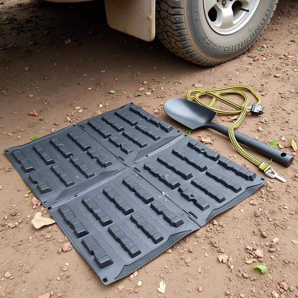 Basic Car Stuck in Mud Tools