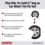 Car Tire Repair Safety Precautions