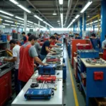 Car Tool Box Factory Production Line