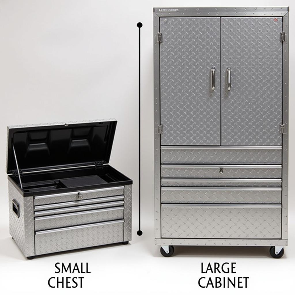 Car Tool Chest Weight Comparison: Portable vs. Rolling Cabinet