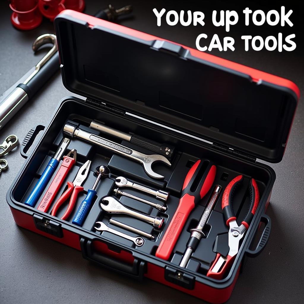 Organized Car Tool Kit in a Toolbox