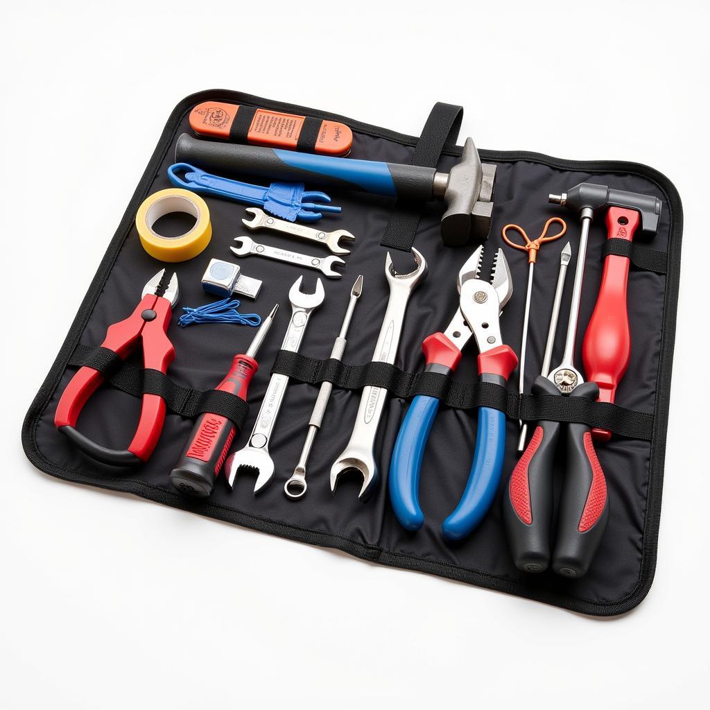 Essential Tools for a Car Tool Kit Roll