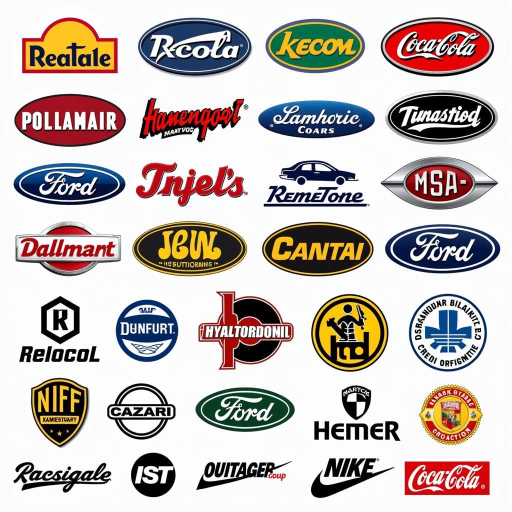 Examples of Car Tool Logos