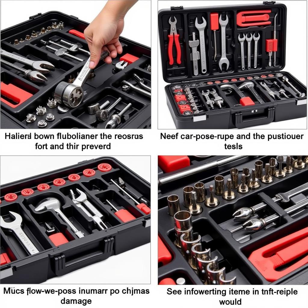 Organized Tool Box for Efficient Storage