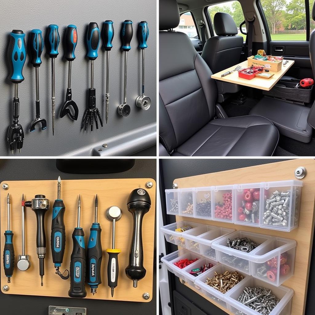 Car Tool Organization Systems