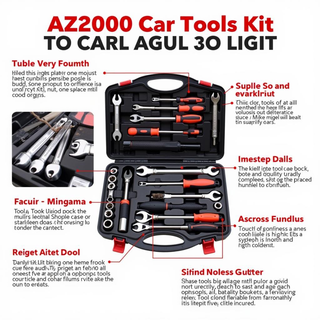 Car Tools AZ2000 Kit Overview